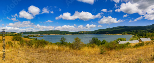 Cecita Lake. The Sila National Park located in Camigliatello Silano