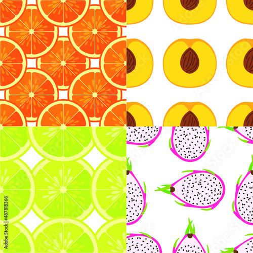 background with fruits