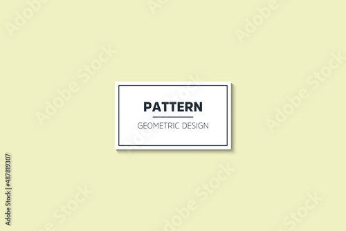 Seamless pattern in ethnic style with geometric elements