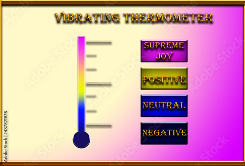 thermometer of vibrational states and emotions.