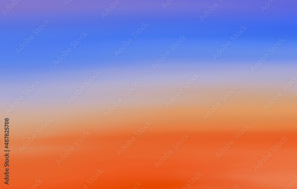 Abstract beautiful gradient sky with paint pastel soft colorful blurred textured background