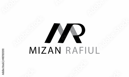 MR logo design.