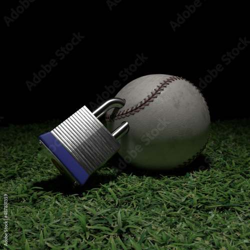 Baseball Players Lock Out, Strike