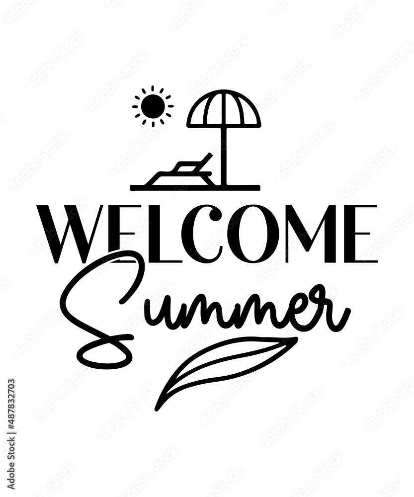 Vetor de Summer Beach Bundle SVG, Beach Svg Bundle, Summertime, Funny ...