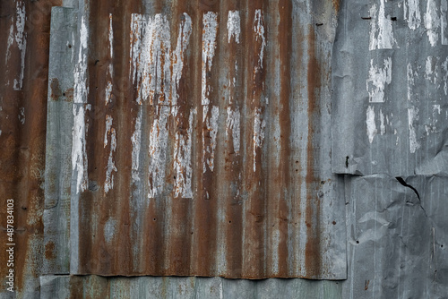 Old rusty metal sheet for grungy backgrounds