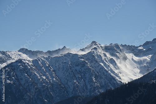 Fototapeta Naklejka Na Ścianę i Meble -  montagne vento freddo 