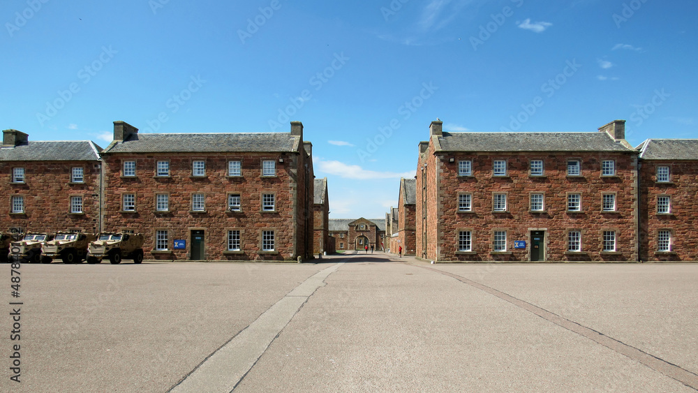Fort George in Scotland, United Kingdom