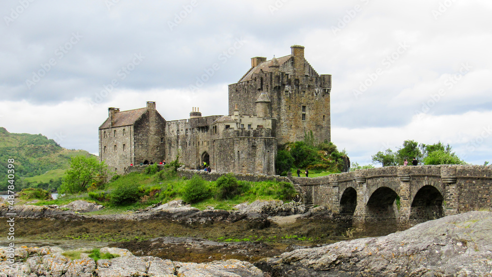Eilean Donan Castle in Scotland, United Kingdom