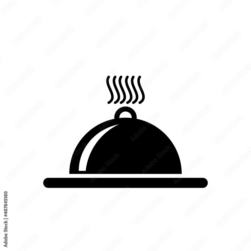 Food Tray Icon Vector Illustration Food Tray Icon Vector Illustration