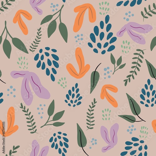 seamless floral patter, flowers pattern 