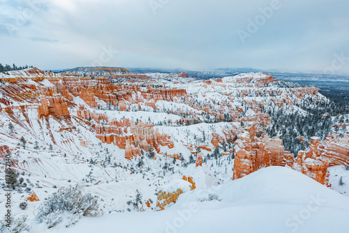 Superb view of Sunrise Point of Bryce Canyon National Park