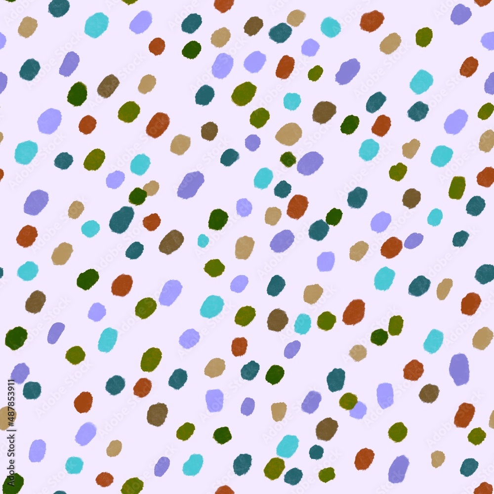 Seamless polka dots pattern for fabrics and textiles and packaging and gifts and cards and linens Seamless polka dots pattern for fabrics and textiles and packaging and gifts and cards and linens
