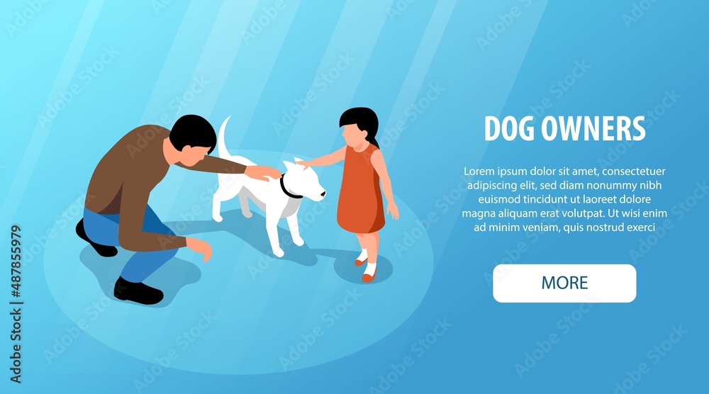 Dog Owner Horizontal Banner Dog Owner Horizontal Banner