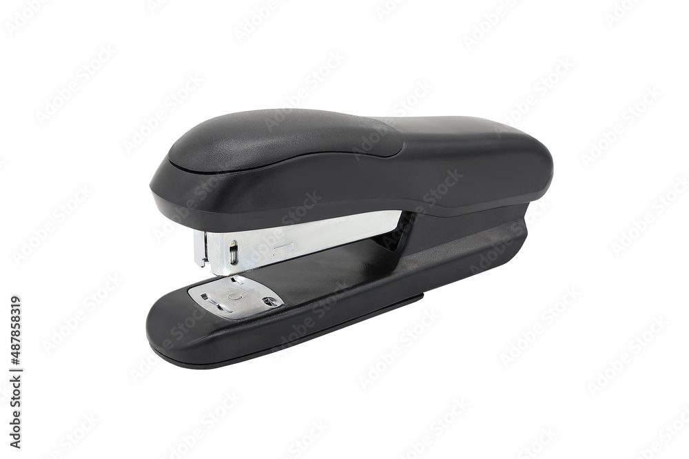 Office stationery stapler for papers isolated on a white background Office stationery stapler for papers isolated on a white background