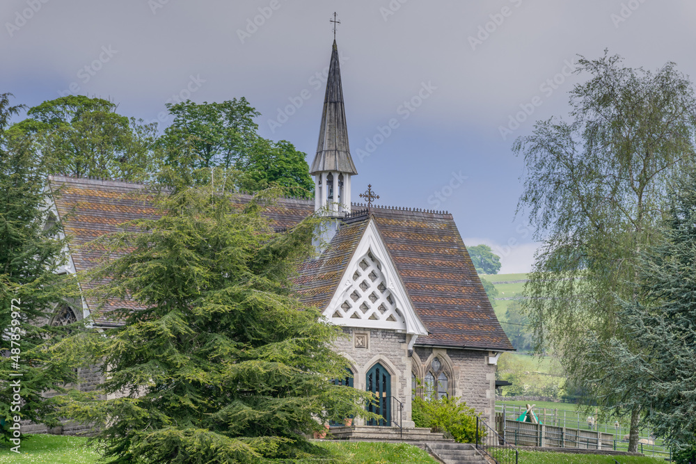 Small village church, Ilam Dovedale,