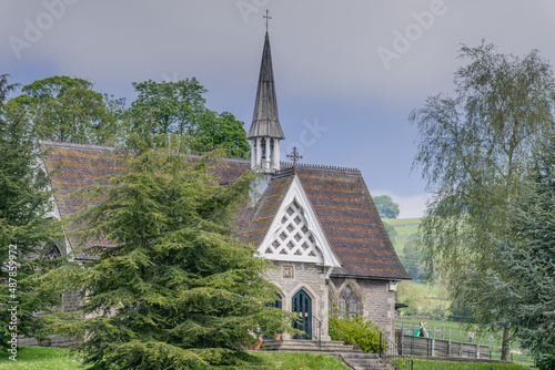 Small village church, Ilam Dovedale,