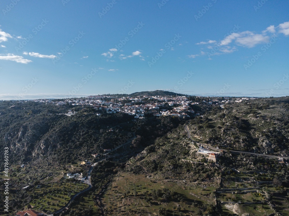 Fototapeta premium Idanha-a-Nova Portugal Aerial