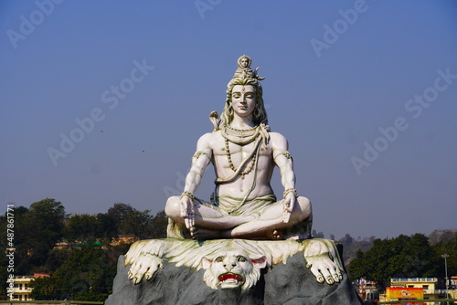 Fototapeta rishikesh shiva statue hd wallpaper