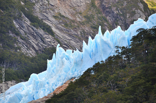 Balmaceda glacier in Patagonia, Chile photo