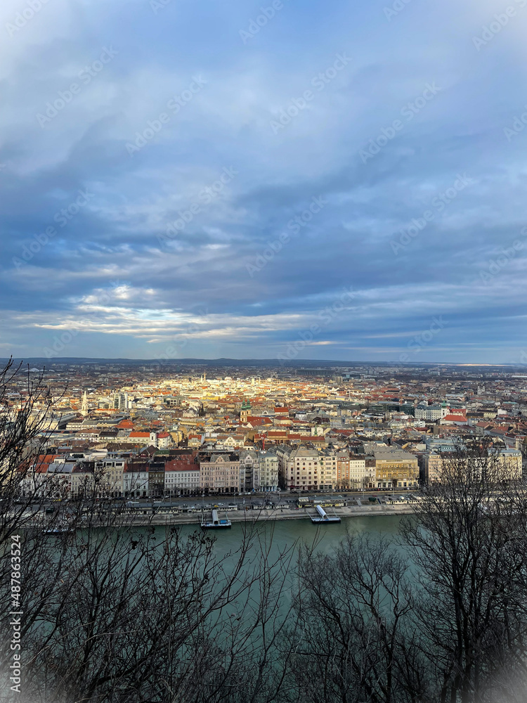 panorama of the city 