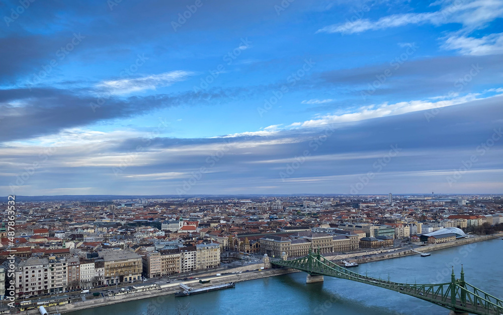 Budapest panoramic view 