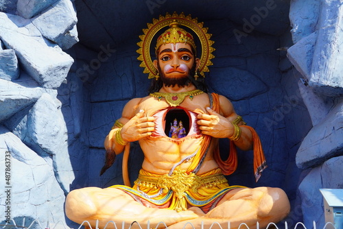Fotografija hanuman ji statue images HD
