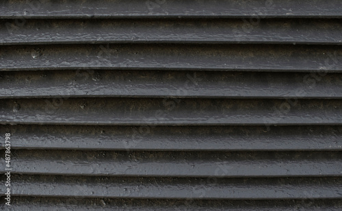 gray metal surface hood imitation