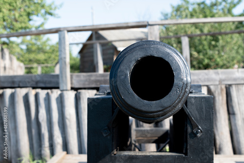 cannon in the fortress