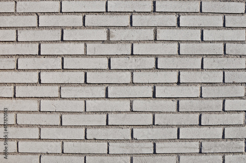 Grey brick wall