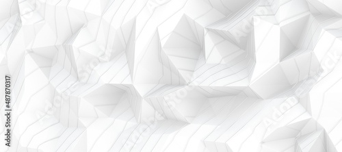 Abstract 3d rendering of tr...