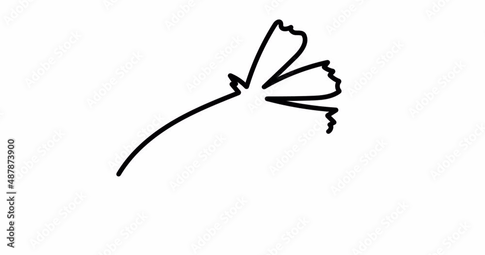 Continuous one line drawing. Flying bird logo. Black and white flower illustration. Concept for logo, card, banner, poster, flyer Continuous one line drawing. Flying bird logo. Black and white flower illustration. Concept for logo, card, banner, poster, flyer
