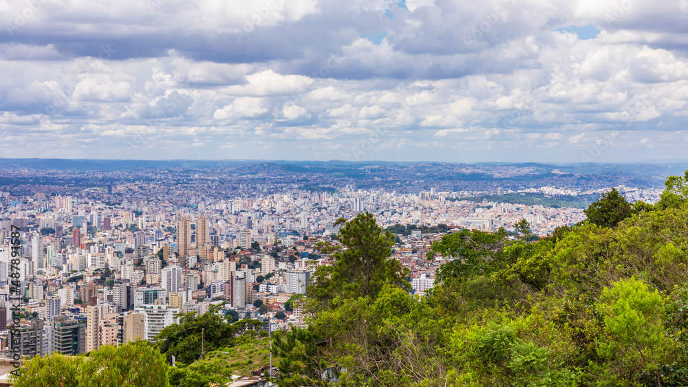 View of Belo Horizonte from Mangabeiras viewpoint