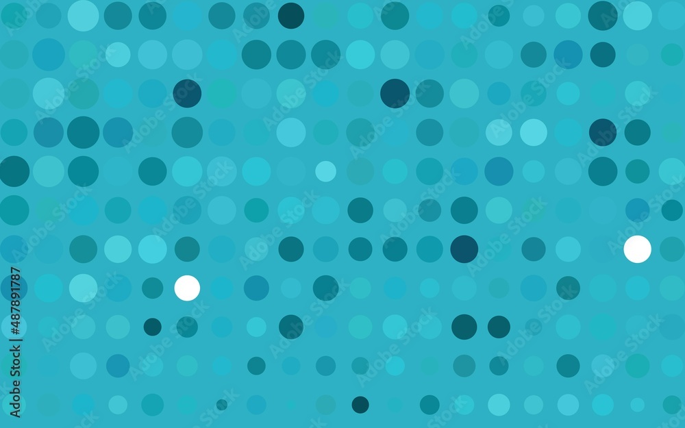 Light BLUE vector cover with spots. Light BLUE vector cover with spots.