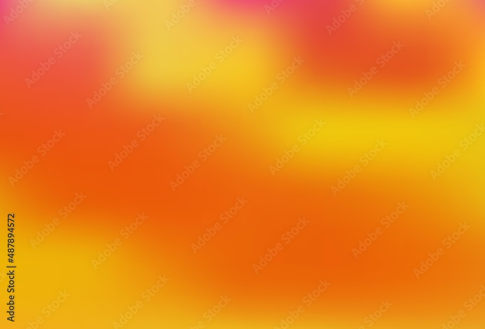 Light Orange vector bokeh template. Light Orange vector bokeh template.