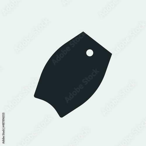 Bodyboard vector icon illustration sign