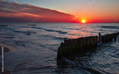 Sunset Baltic Sea Mielno © zmarcin