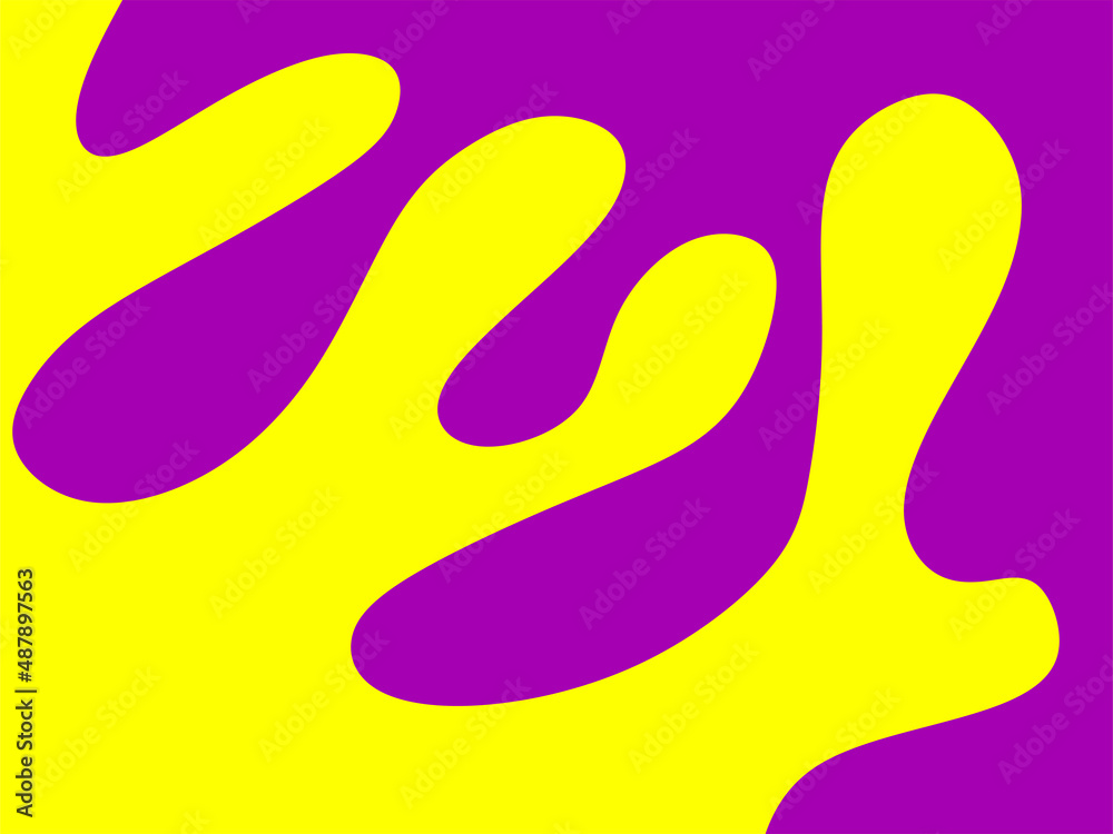 Simple background with cute wavy line pattern Simple background with cute wavy line pattern