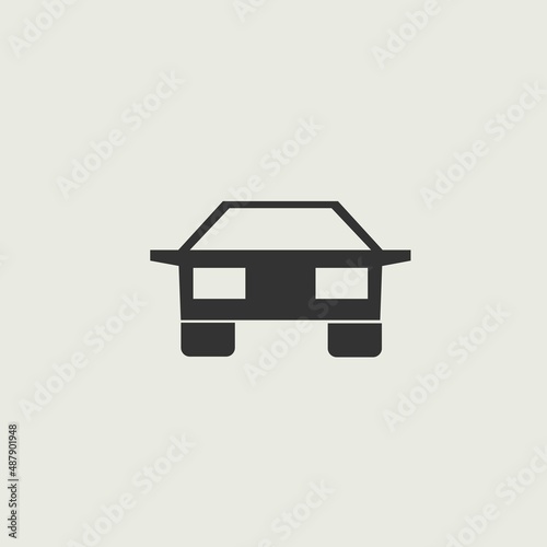 Car vector icon illustration sign photo