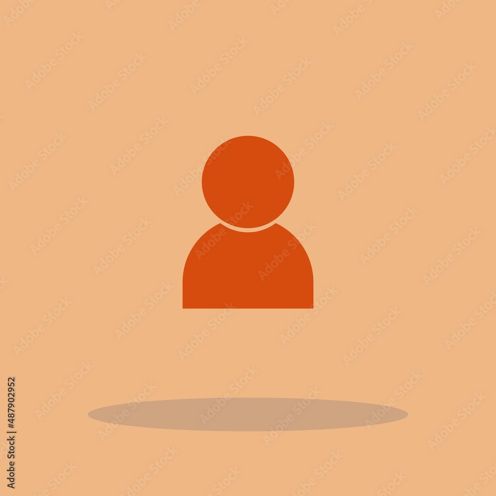 User vector icon illustration sign User vector icon illustration sign