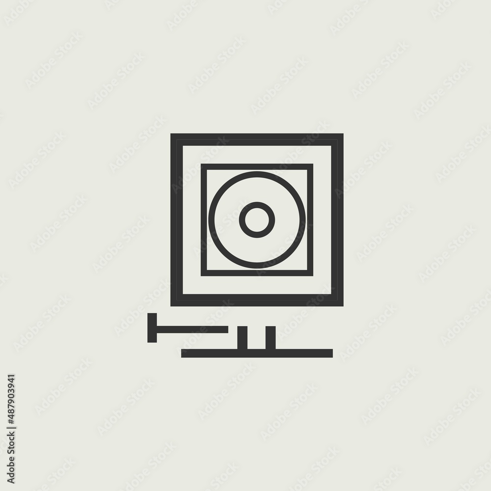 Gopro vector icon illustration sign Gopro vector icon illustration sign