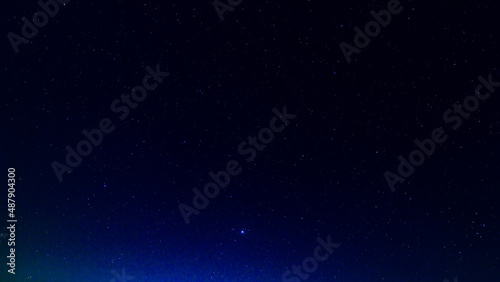 南国沖縄の夏の満天の星空