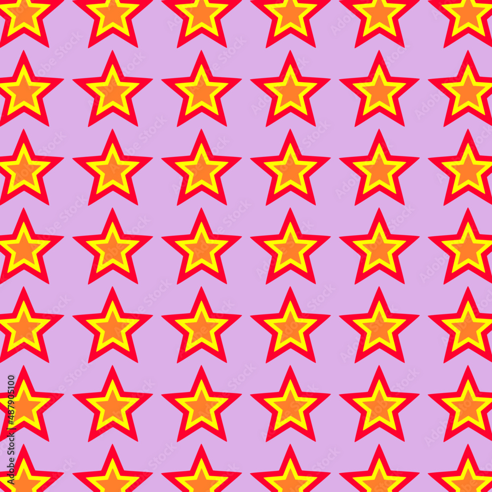 Obraz premium Background vector image with star pattern