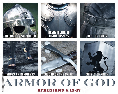 Leinwand Poster Armor of God
