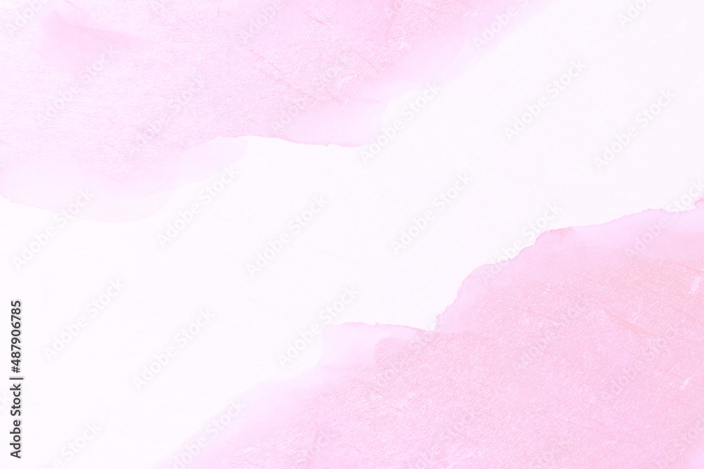 ピンク色のインクアート　ソフトタッチのテクスチュア（背景画像）
