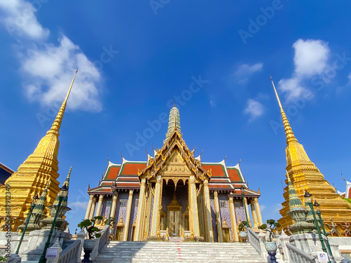 Wat Phra Kaew commonly known in English as the Temple of the Emerald Buddha and officially as Wat Phra Si Rattana Satsadaram
