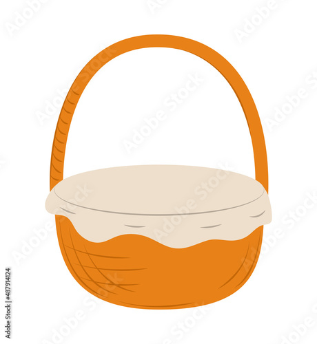 wicker basket icon