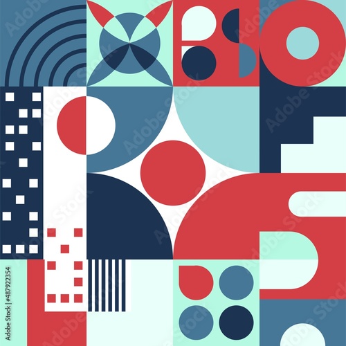 Fototapeta Naklejka Na Ścianę i Meble -  Seamless patterns design . Inspiration from Memphis Art. Colourful vector illustation Eps10