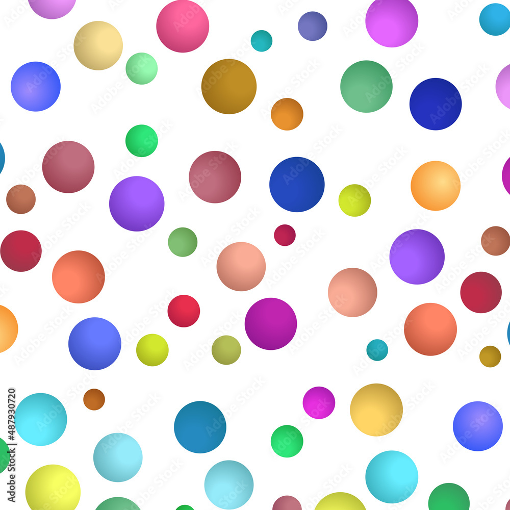 Multicolor background, colorful vector texture with circles. Splash effect banner. Dotted abstract illustration with blurred drops of rain. Pattern for web page, banner,poster, card