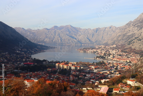 Wonderful scenery of the Bay of Kotor, Montenegro © Shin sangwoon