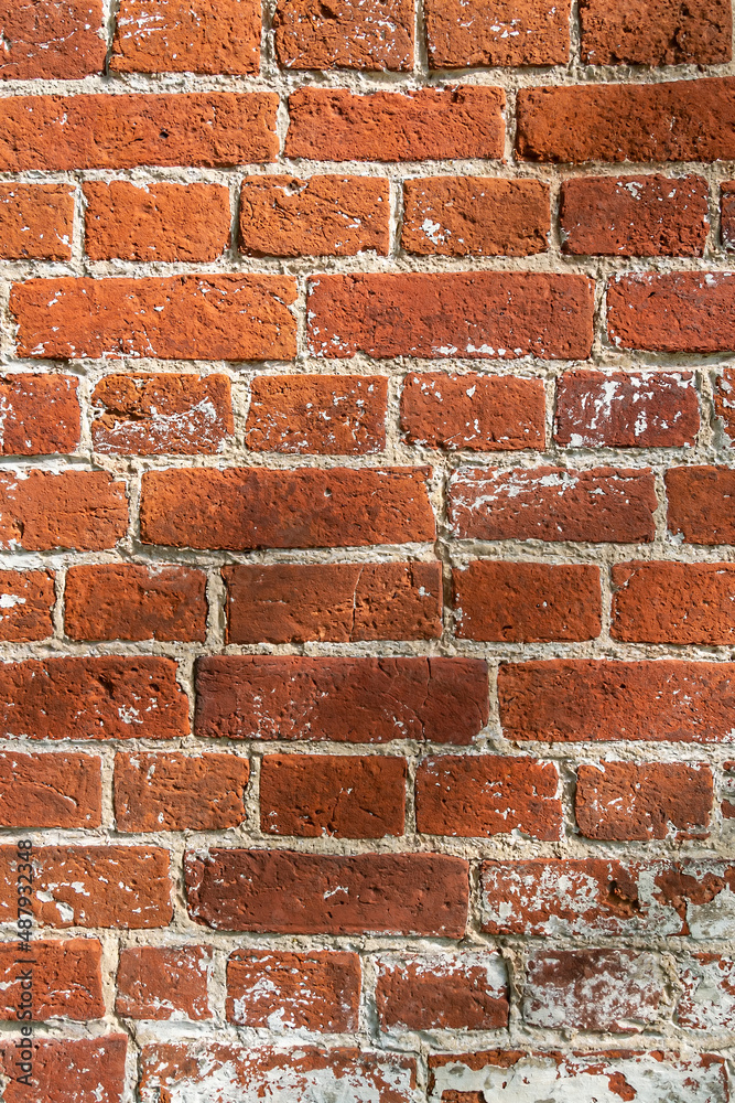 Naklejka premium old brick wall